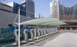 四平膜结构停车棚